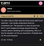 Post #122 tard trying to get Rudy banned.jpg